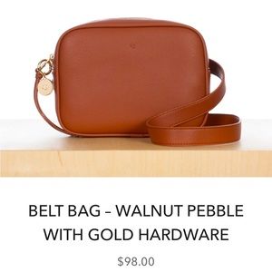 ELA Belt Bag - Walnut Pebble
